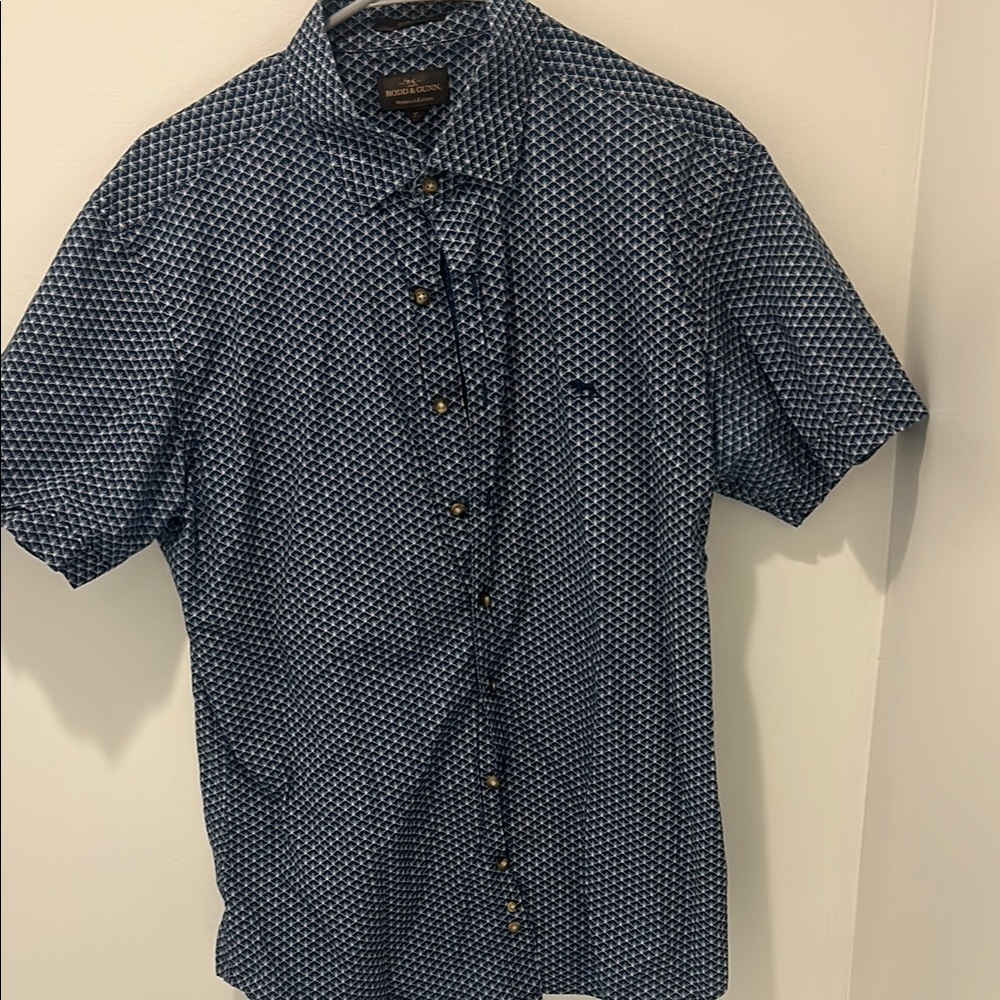Brooks Brothers Blue Patterned Shirt